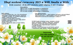 Weekend czerwcowy 2015 - Amalia